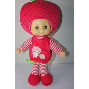 Happy Fruit Baby STRAWBERRY Doll 18" Plush Theme: FLOWERS
